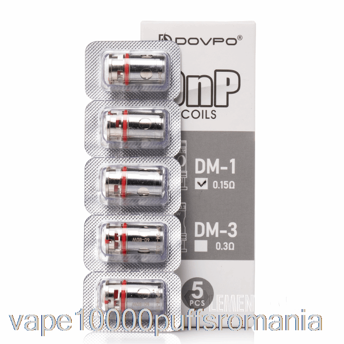 Bobine De Schimb Vape Romania Dovpo Dnp 0,15ohm Dnp Bobine Dm-1